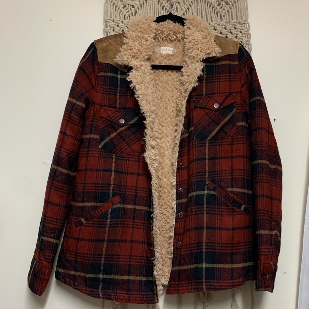 NEW Altar’d state Shacket- Sherpa lined